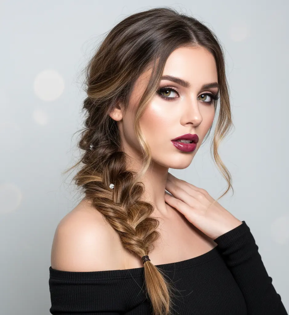 The Flirty Side Braid