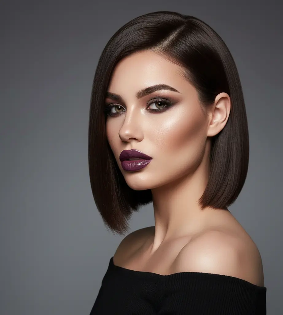 The Sleek Bob with Undercut