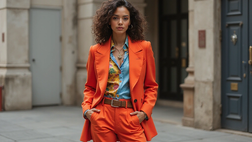 deconstructed tailoring outfit