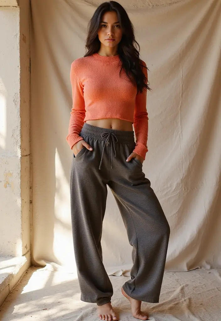 sweatpants outfit ideas