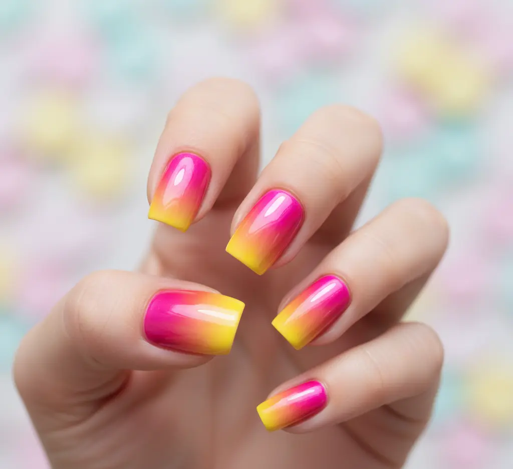 Colorful Ombre Chrome