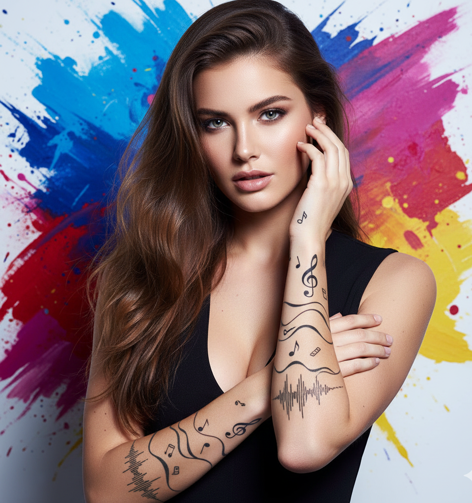 Cool Music-Inspired Tattoos