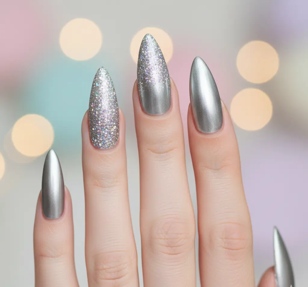 Sparkly Chrome Accents