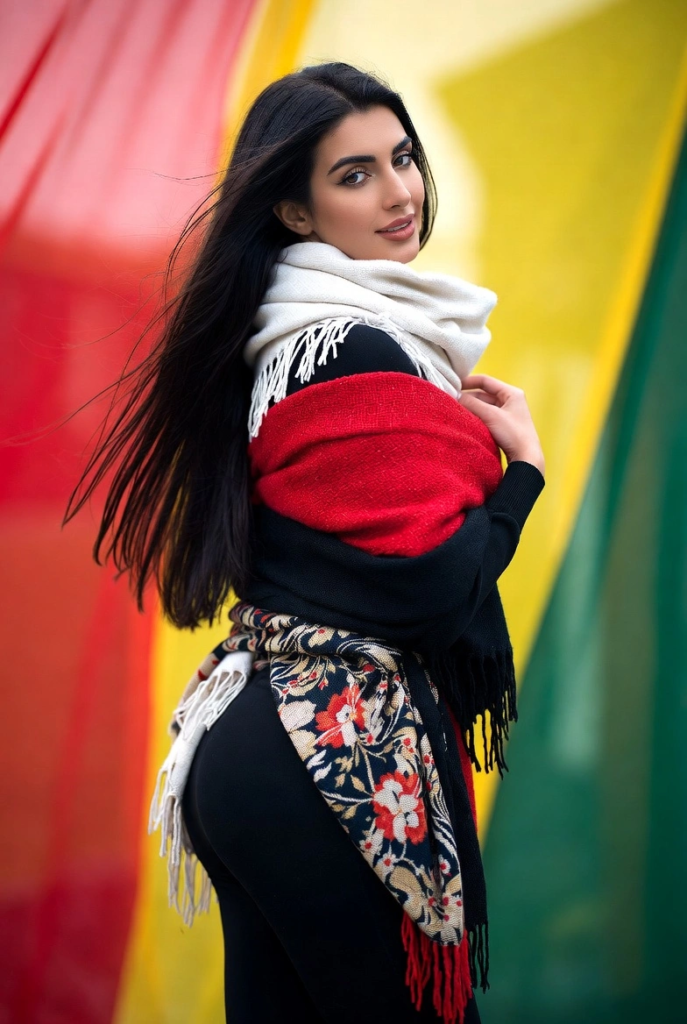 The Layered Scarf Style