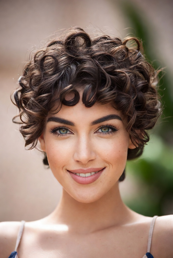  Butterfly Curls for Short Hair
