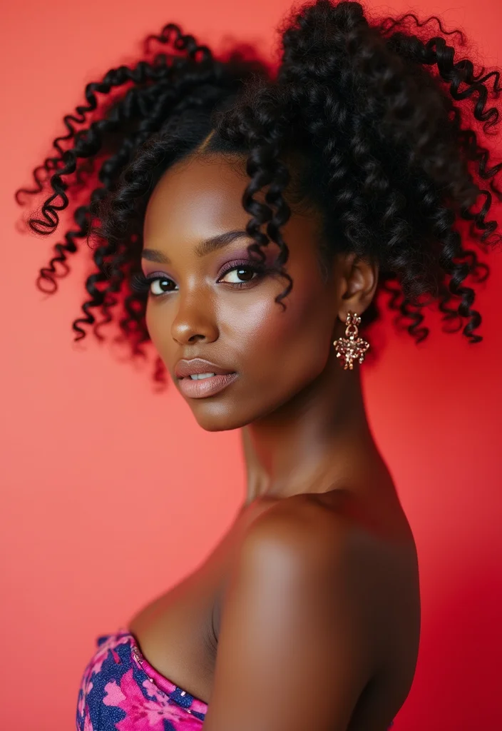  Butterfly Curls with a Twist