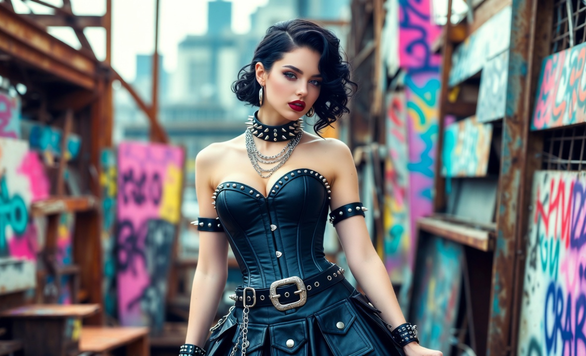 Punk Corset Looks