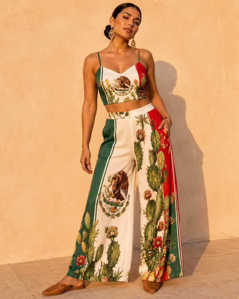 10. Cactus & Eagle Print Graphic Set