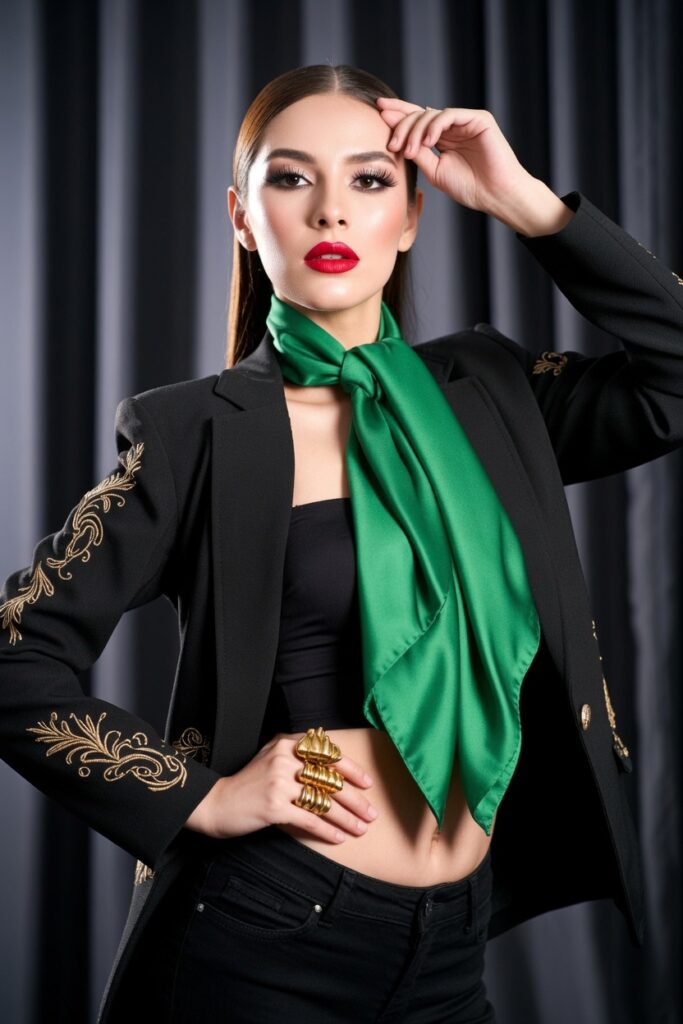 6. Charro-Inspired Game Day Look