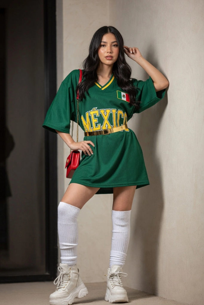 Mexico Jersey Dress Look