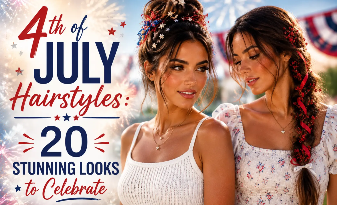 4th of July Hairstyles- 20 Stunning Looks to Celebrate
