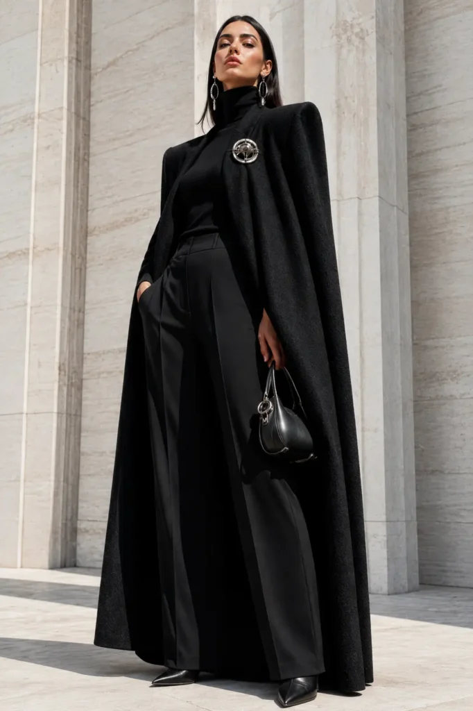 All-Black Avant-Garde Dark Harvest Look