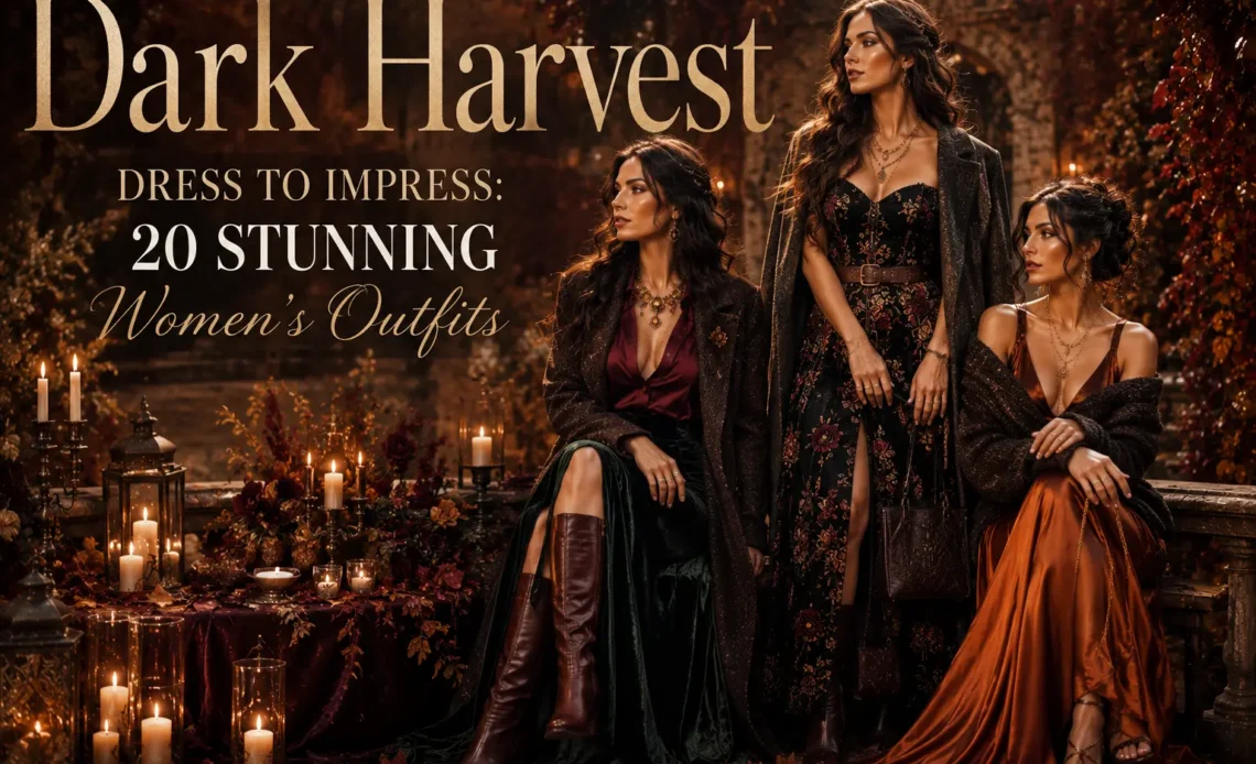 Dark Harvest Dress to Impress- 20 Stunning Women's Outfits