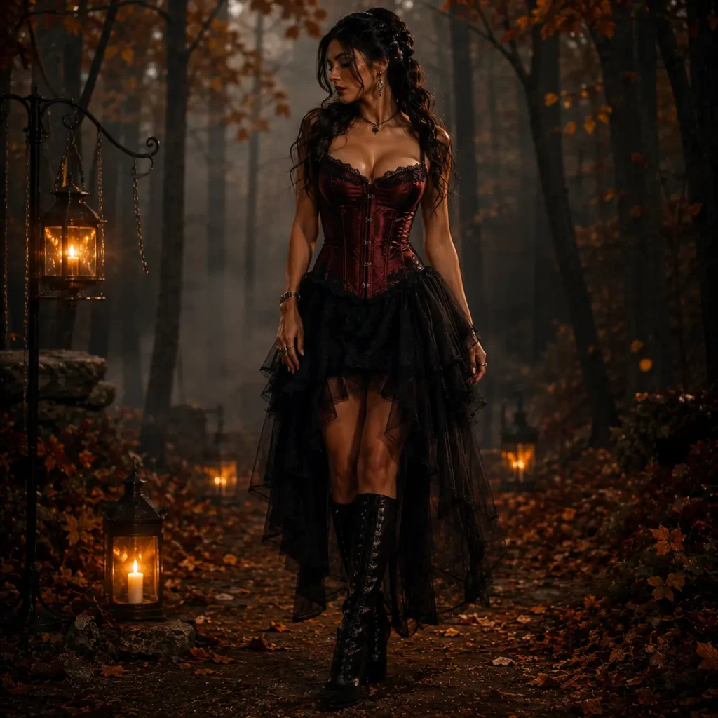 Oxblood Corset Bodice
